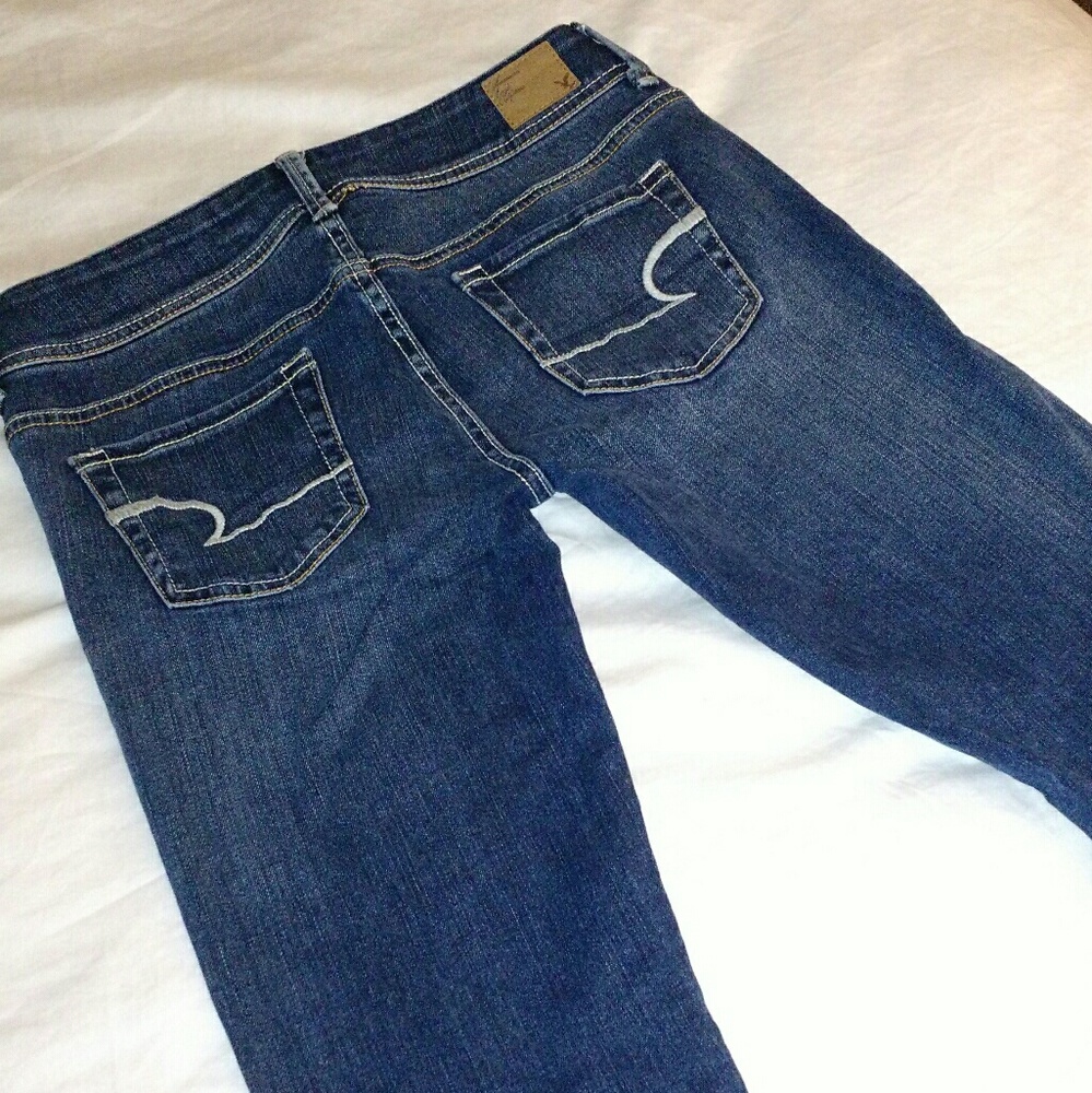 American Eagle - Indigo Denim Original Boot Jeans - Picture 8 of 13